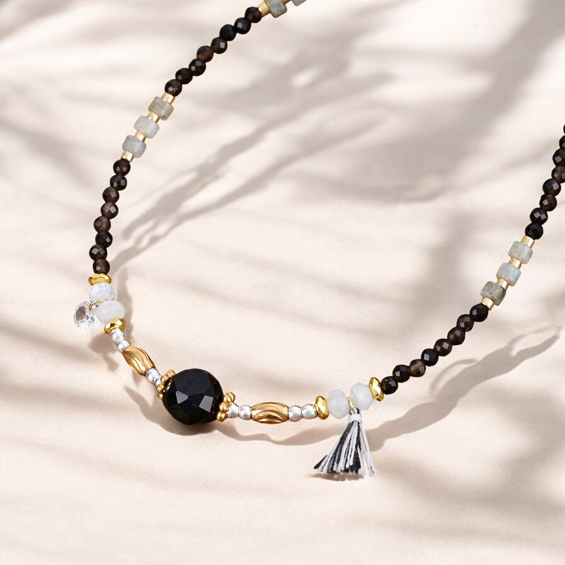 Tobillera Eclipse de Piedra Lunar