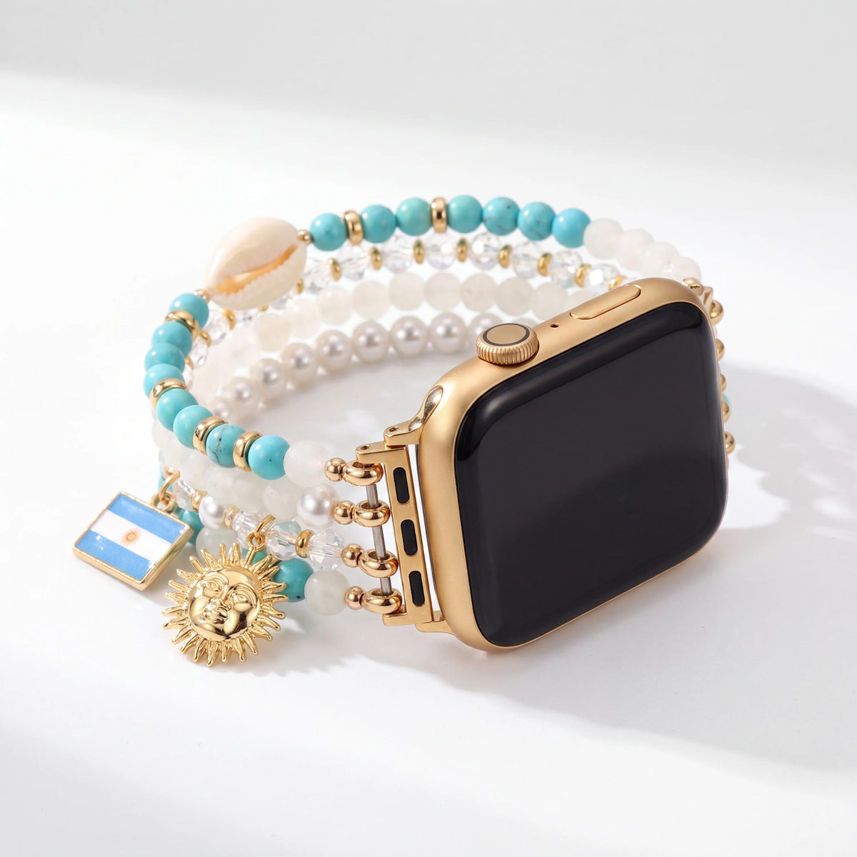 Correa elástica Albiceleste Argentina para Apple Watch