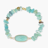 Pulsera de Amazonita Seabreeze