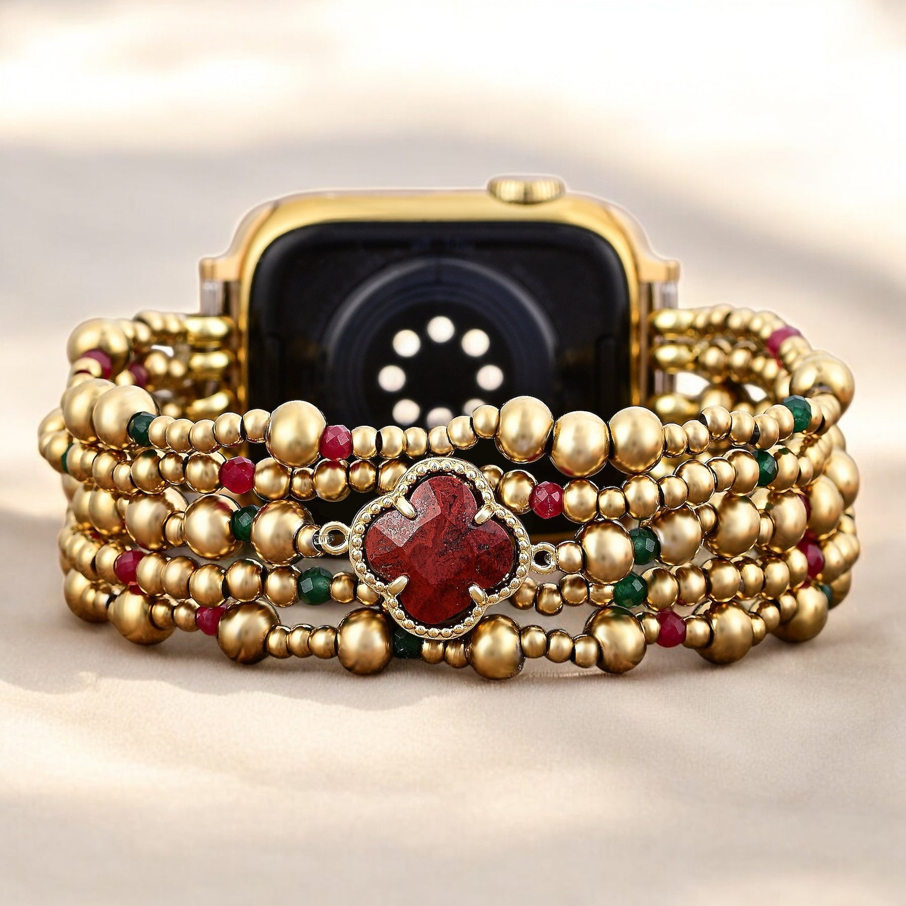 Correa Holiday Lucky Clover Stretch para Apple Watch
