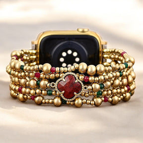 Correa Holiday Lucky Clover Stretch para Apple Watch