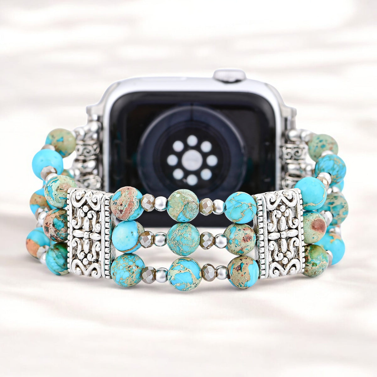 Correa Artisanal Turquoise Spirit Stretch para Apple Watch
