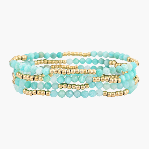 Pulsera de protección del amor de amazonita