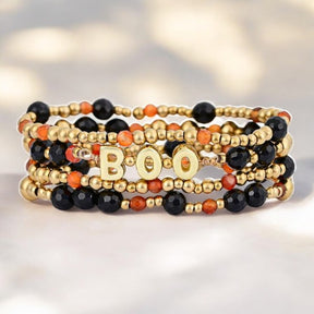 Set de Pulseras Brillantes Espeluznantes de Halloween