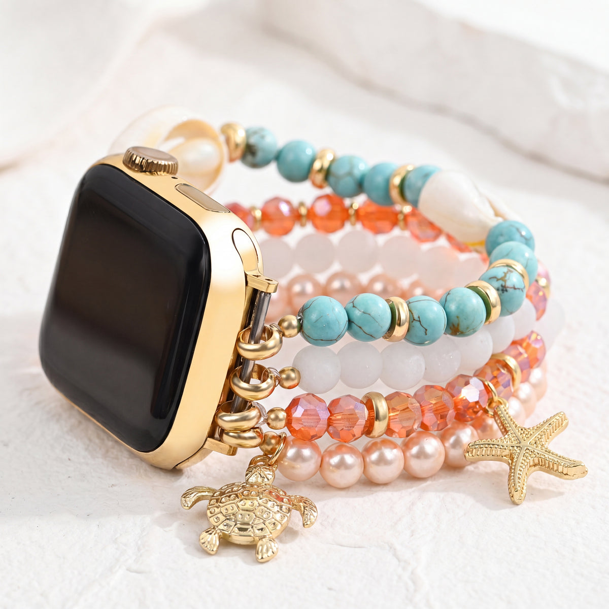 Correa elástica Coastal Glow para Apple Watch
