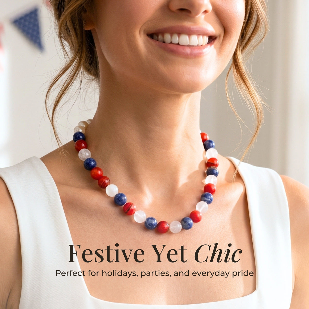 Collar de cuentas Chunky America's 250