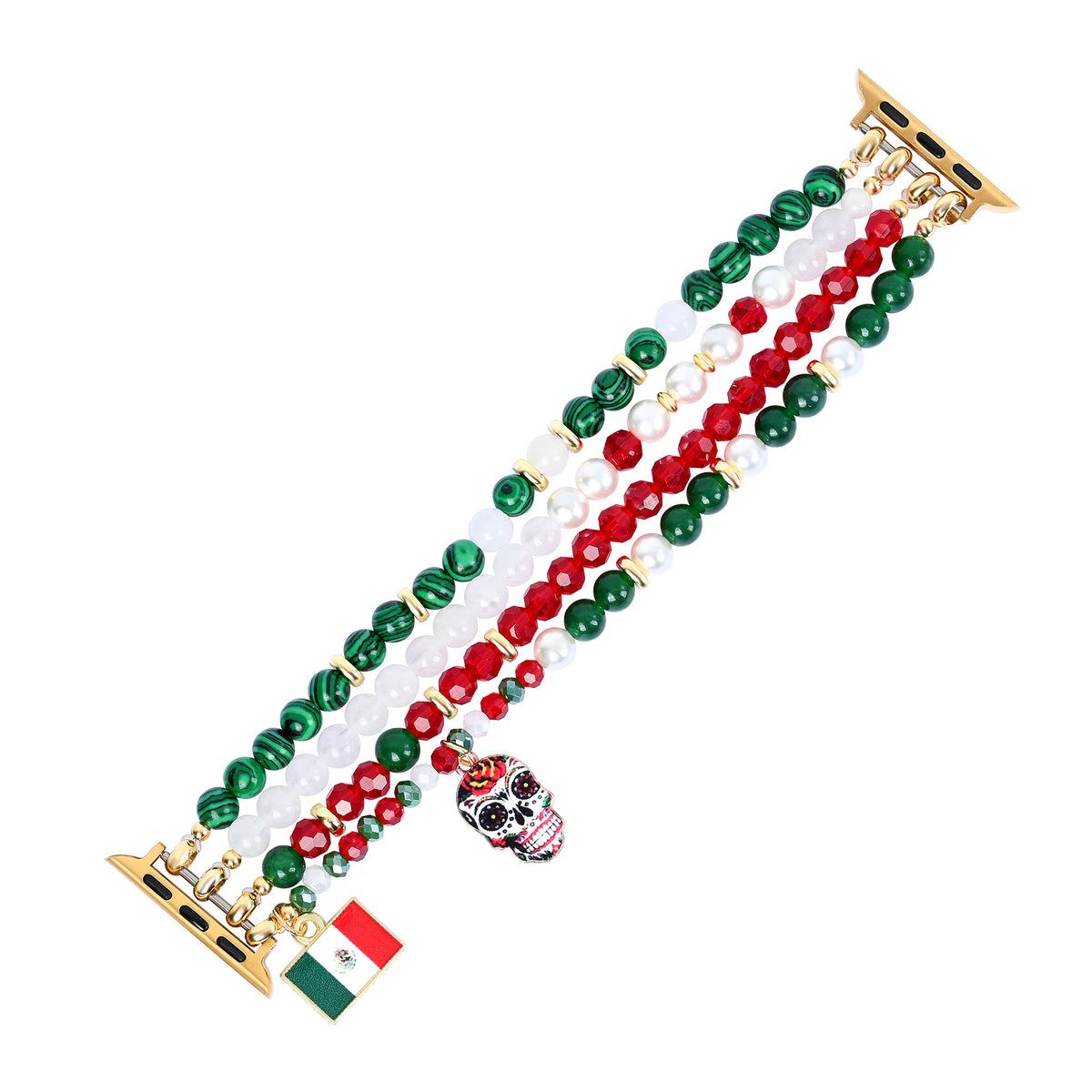 Correa elástica Viva México para Apple Watch