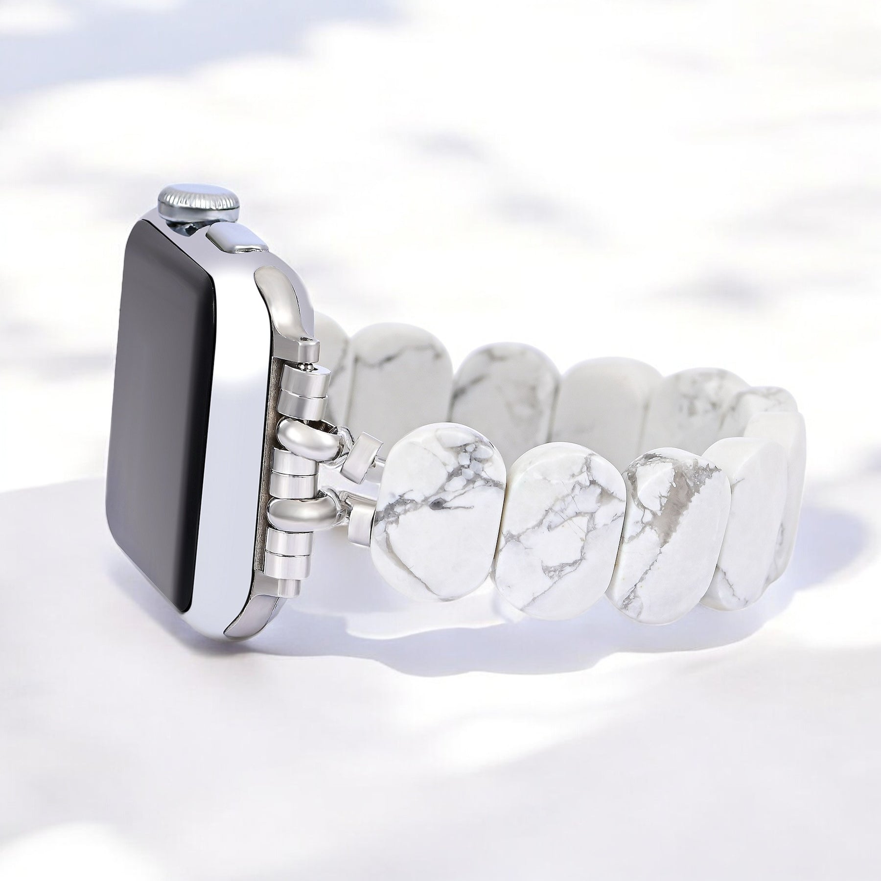 Correa elástica de Howlita caprichosa para Apple Watch