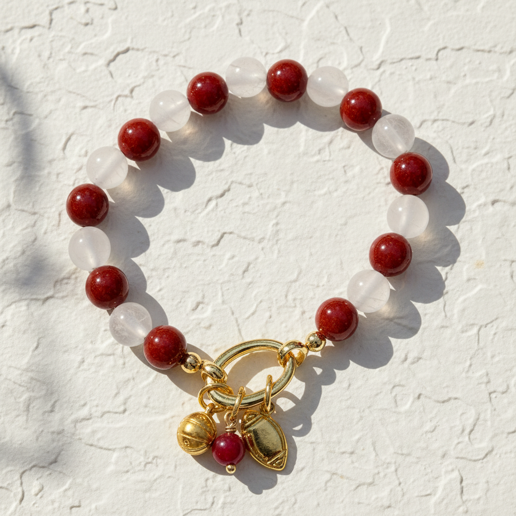 Pulsera elástica para el día del partido