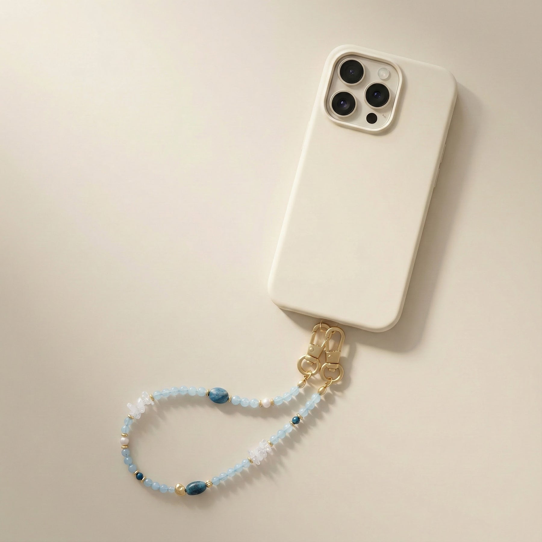Cadena para teléfono Blue Agate Breeze