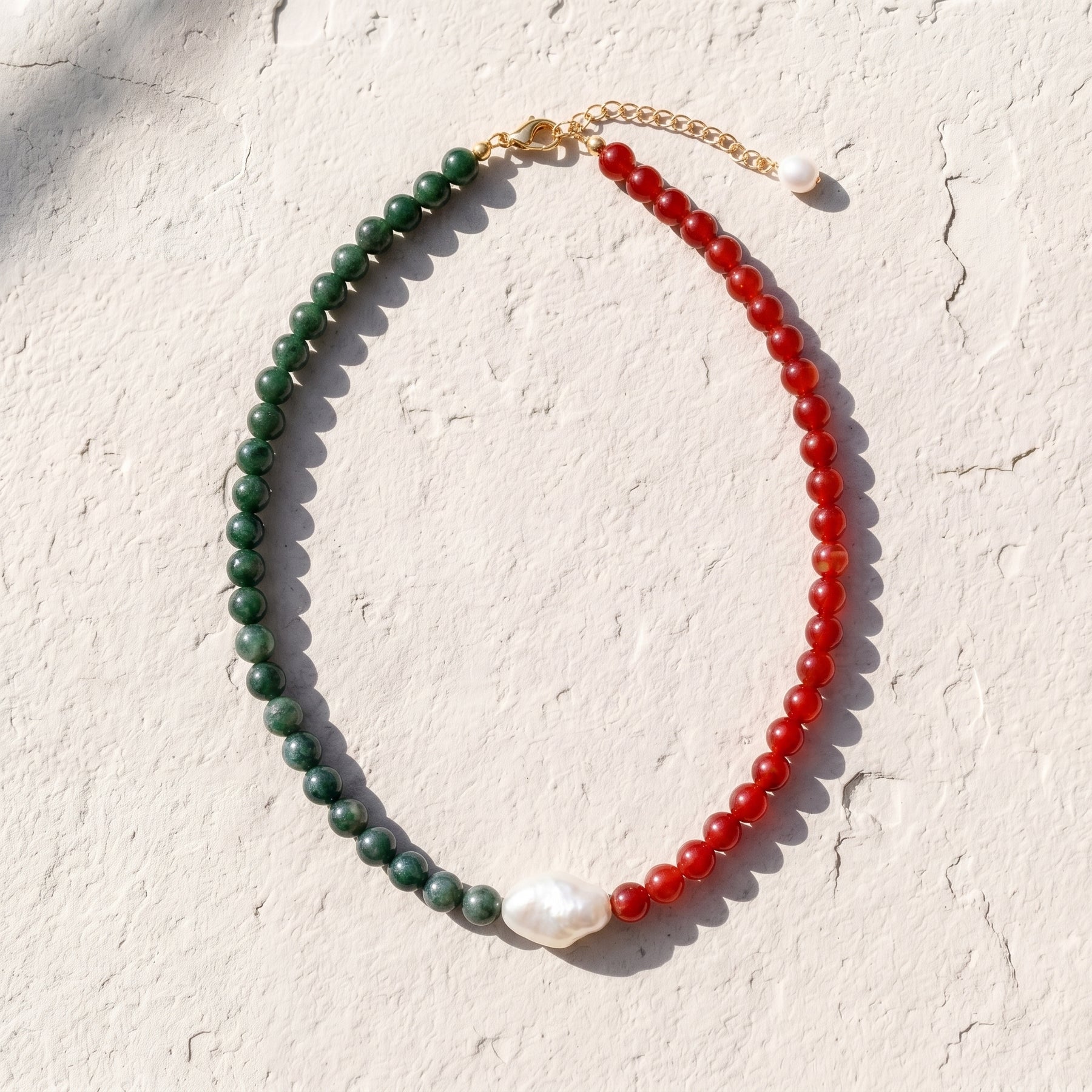 Collar de perlas con cuentas Amalfi de Italia