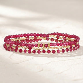 Pulsera/Collar Multiestilo Crimson Dream