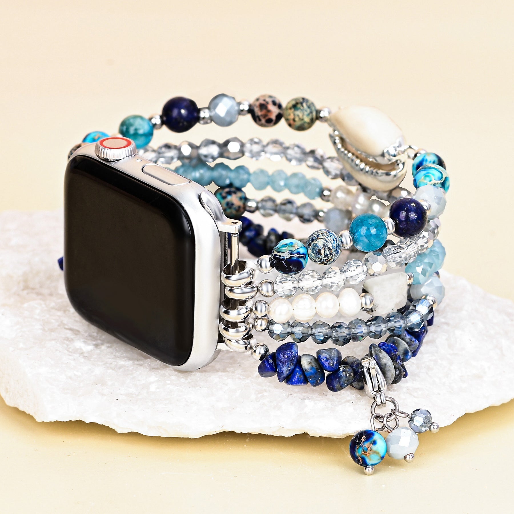 Correa elástica Intense Jasper Glimmer para Apple Watch
