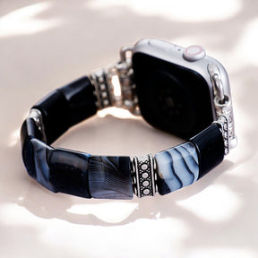 Correa elástica Apple Watch Jade Glimmer