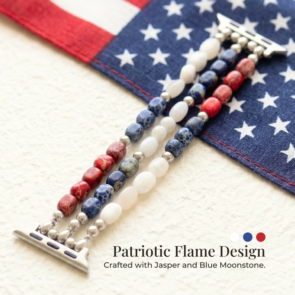 Correa Independence Flame Stretch Apple Watch