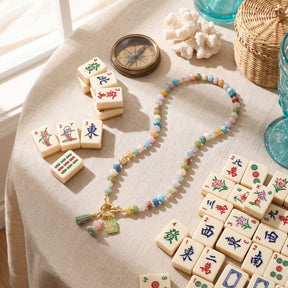 Collar de la fortuna del mahjong de la suerte