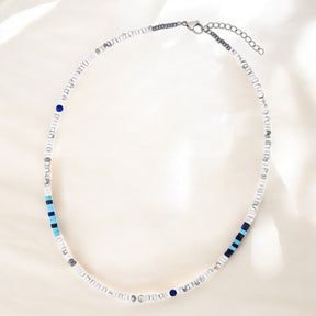 Collar Oceánico de Hematita para Hombre