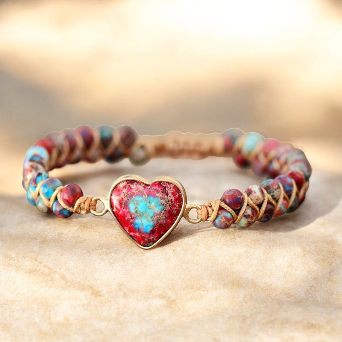 Pulsera de la Amistad Corazón Pasión