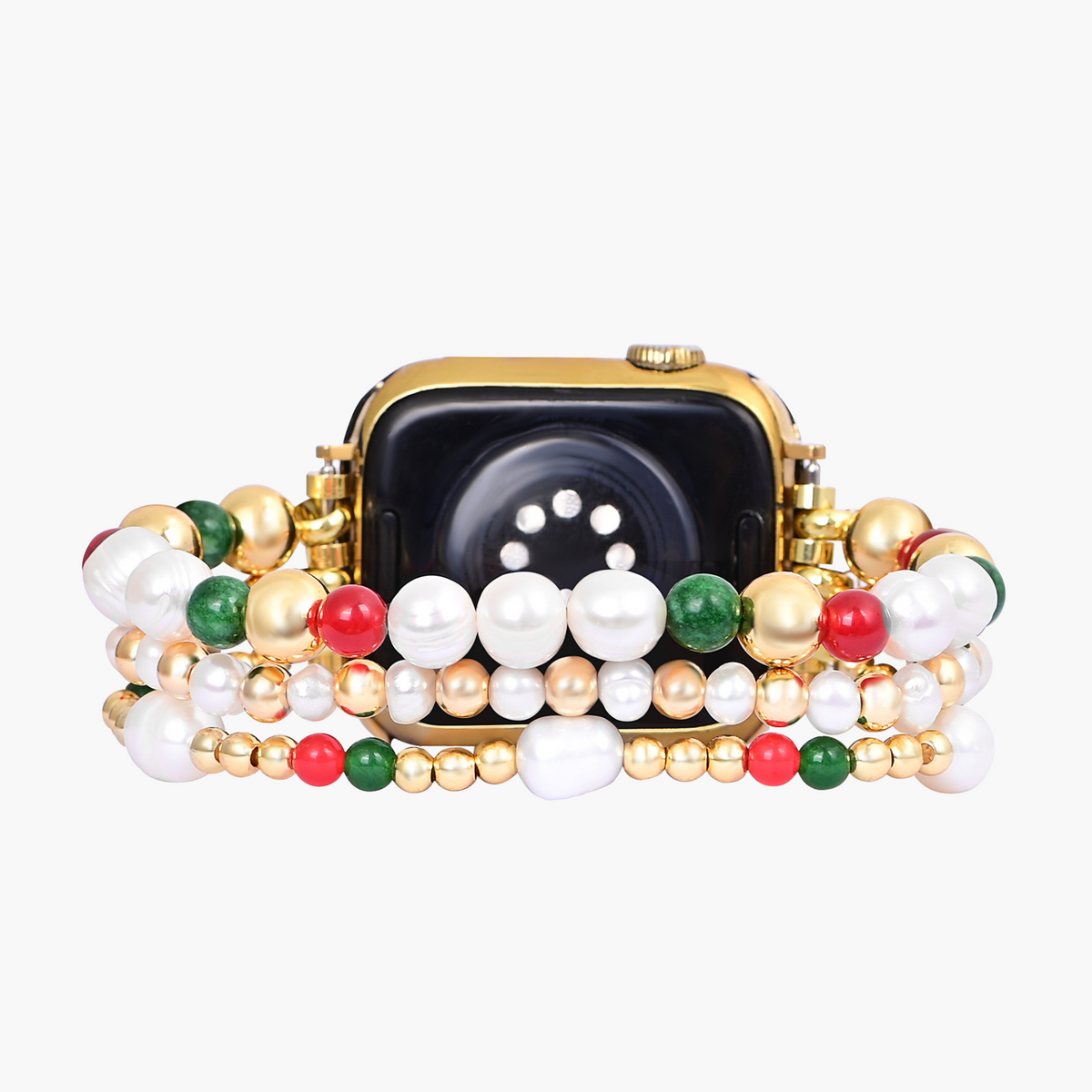 Correa elástica Christmas Starlight para Apple Watch