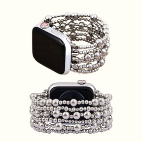 Correa Platinum Demure Stretch Apple Watch