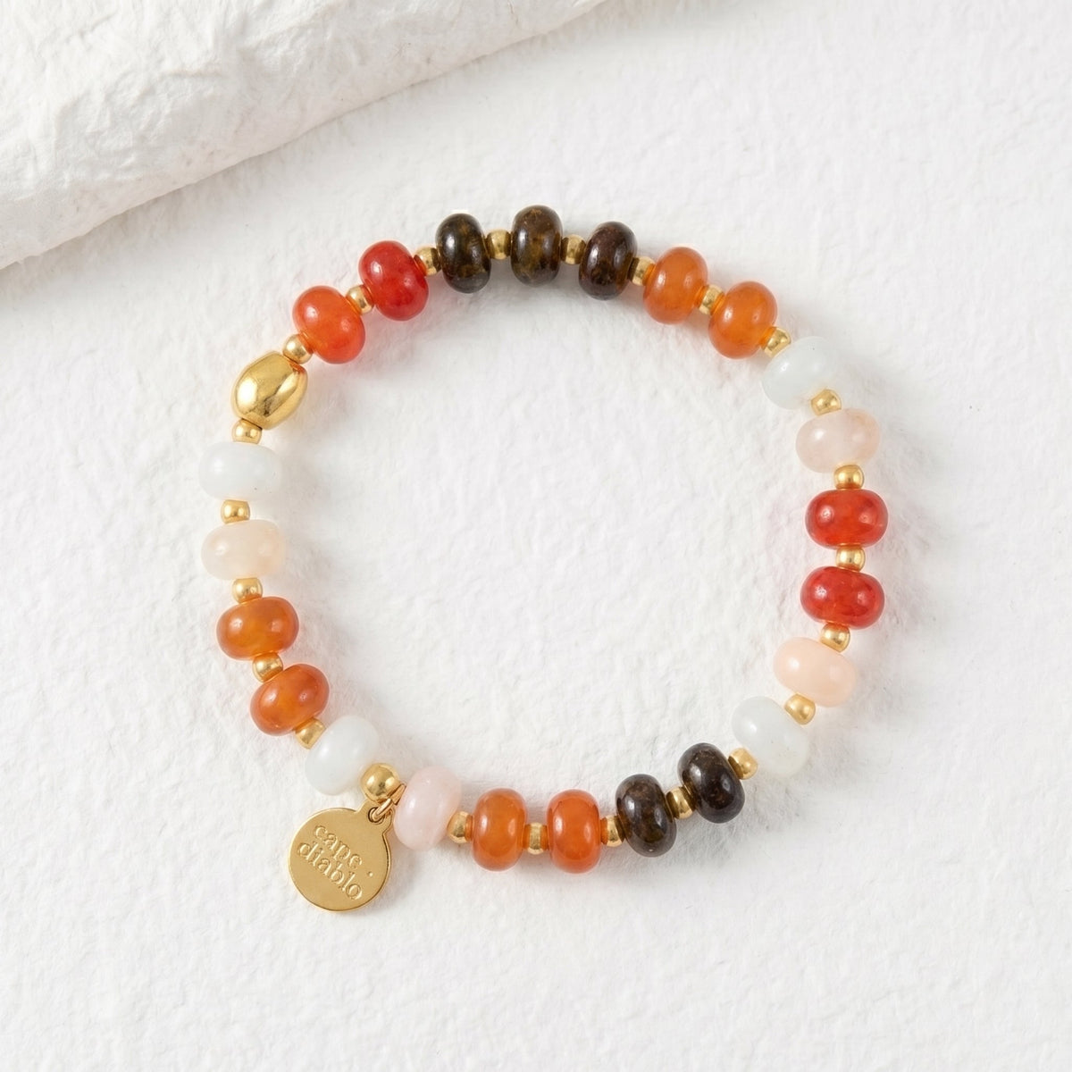 Pulsera Brillo Jade Otoñal
