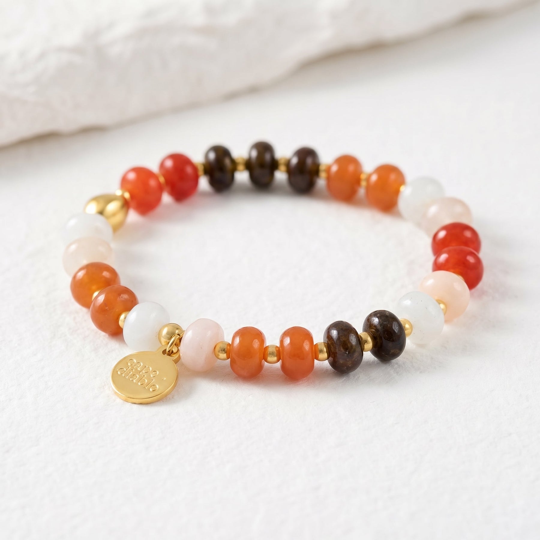 Pulsera Brillo Jade Otoñal