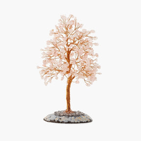 Árbol de la vida de cuarzo rosa