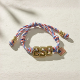 Pulsera de cordón conmemorativa del 250.º aniversario de Estados Unidos