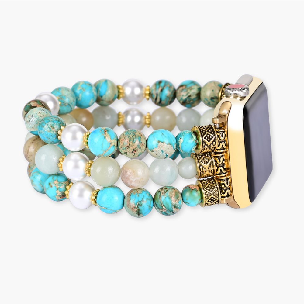 Correa de reloj elástica Ocean Breeze Jasper