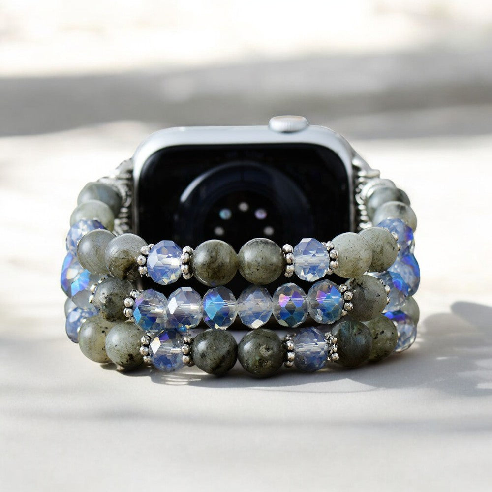 Correa elástica de cristal de ágata Apple Watch