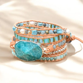 Pulsera envolvente Amazonite Heaven on Earth