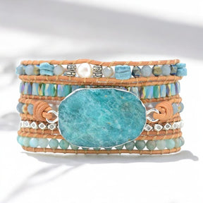 Pulsera envolvente Amazonite Heaven on Earth
