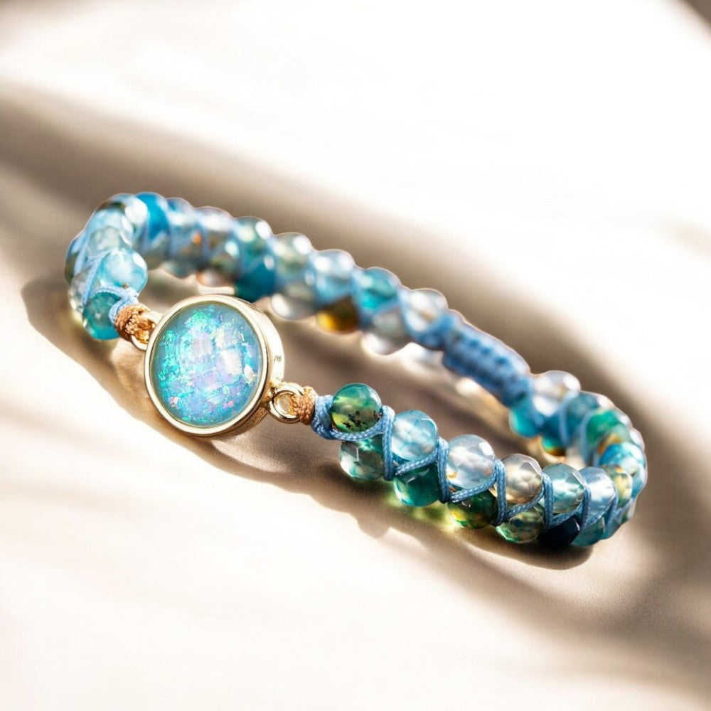 Pulsera de Protección Aqua Pura Opal