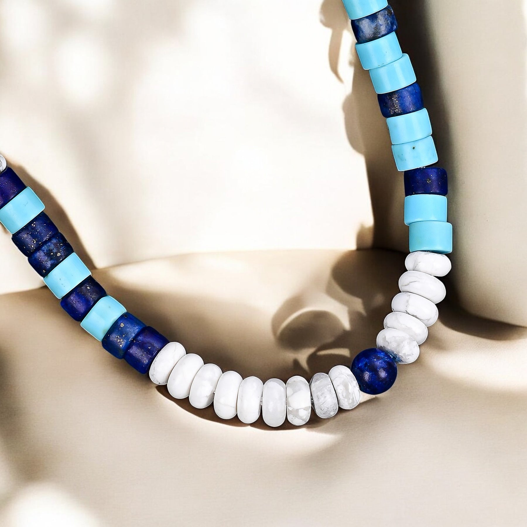 Pulsera Oceánica de Hematita para Hombre