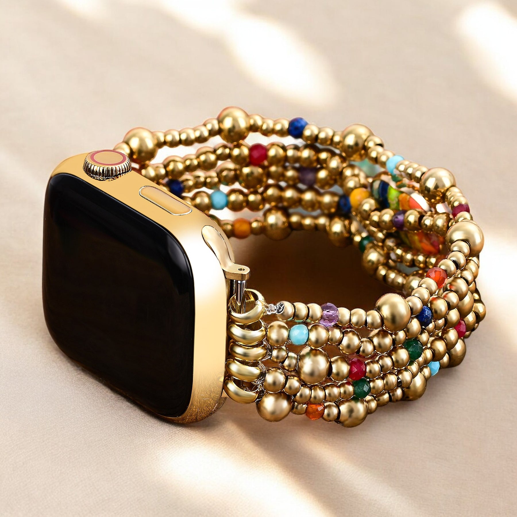Correa Golden Essence Heart Stretch Apple Watch