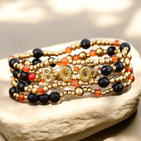 Set de Pulseras Brillantes Espeluznantes de Halloween