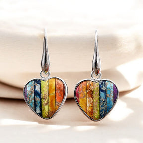 Pendientes Energía Corazón Chakra
