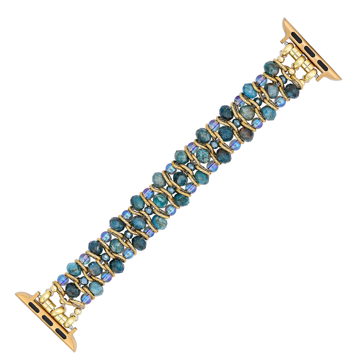 Correa trenzada elástica Crystal Shores para Apple Watch