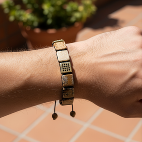 Pulsera de piedra Picture para hombre