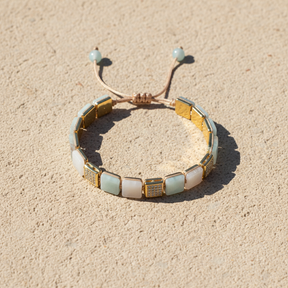 Pulsera de amazonita para hombre