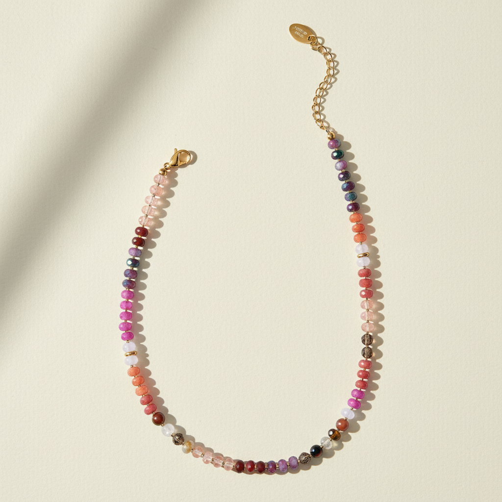 Collar Musa Carmesí