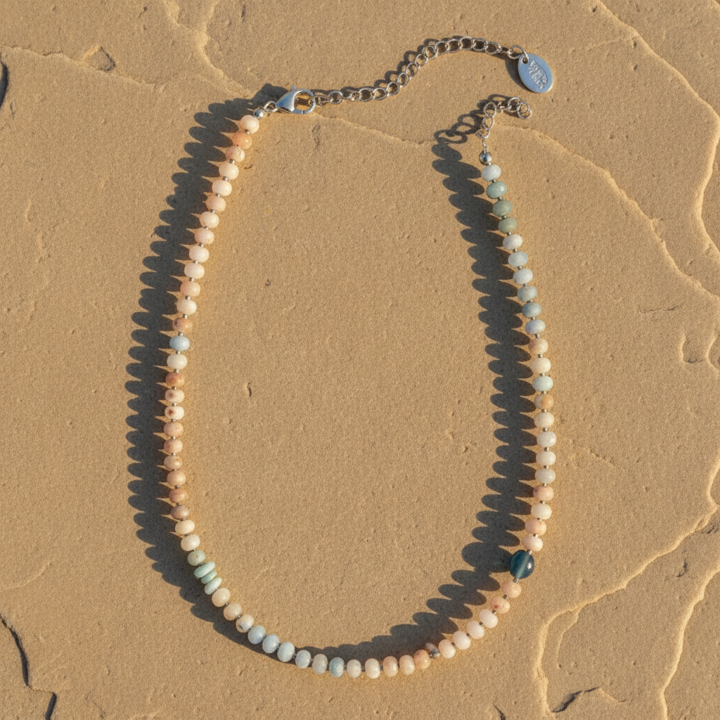 Collar Atardecer Coral