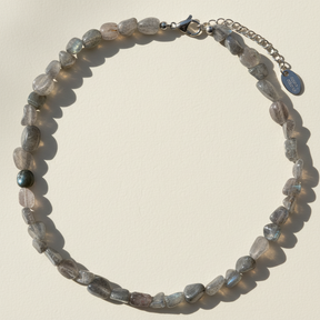 Collar de Armonía de Piedra Labradorita