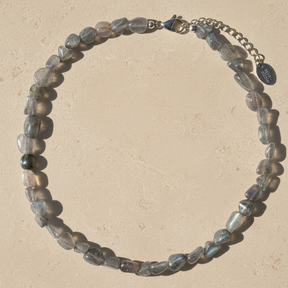 Collar de Armonía de Piedra Labradorita