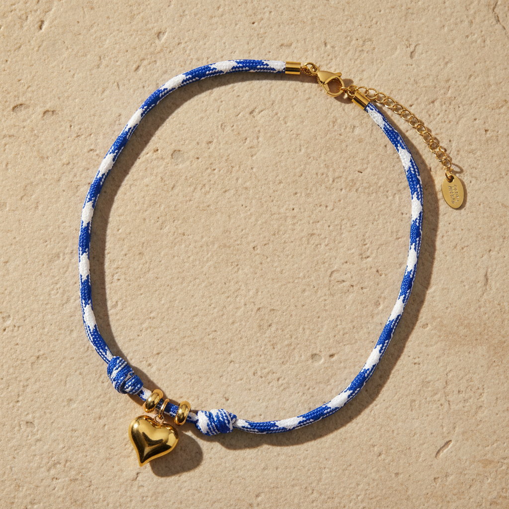 Collar Corazón del Océano