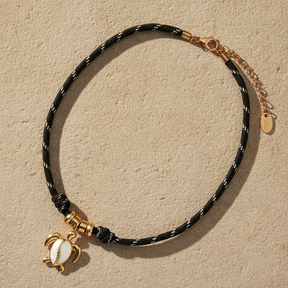 Collar con colgante de viaje de tortuga