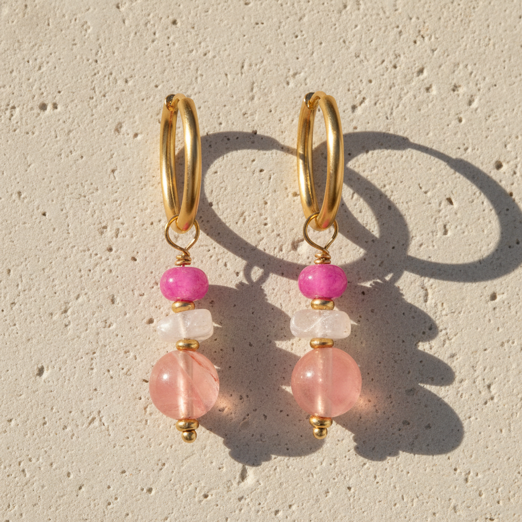 Pendientes Blush Jade