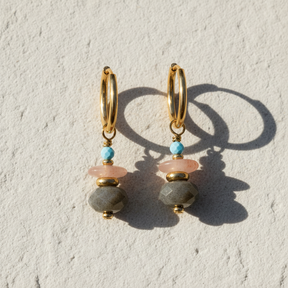 Pendientes Aurora Labradorita