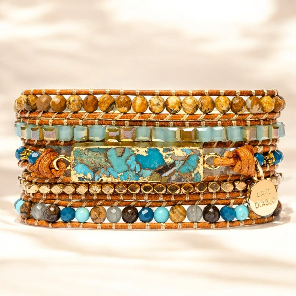 Envoltura Golden Ocean Turquesa