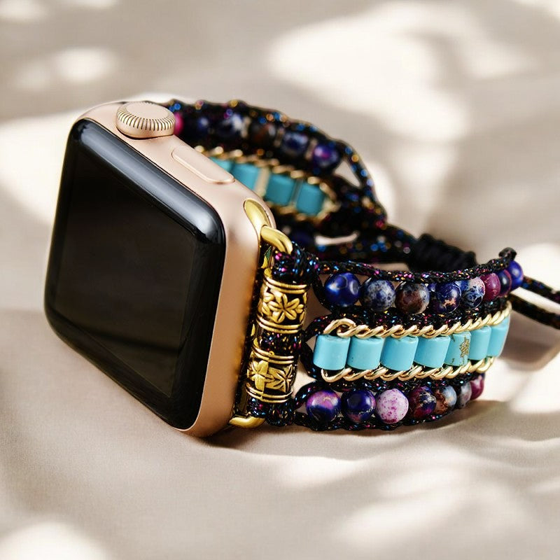 Correa Apple Watch Turquesa Gótica